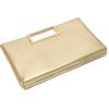 imageSWEETV Clutch Purses for Women Evening Formal Fashion PU Leather Purse for Prom Cocktail and WeddingNinaGilded Gold