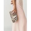 imageSWEETV Dressy Vegan Leather Clutch Purse for Women Formal Soft Pleated PU Evening Clutch for Weddings Proms CocktailGemmaBronze