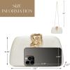 imageSWEETV Glitter Clutch Purses for Women Elegant Evening Bag for Parties Weddings and Formal Events02pearl White