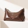 imageShoulder Bag PU Leather Purses for Women Trendy Cute Hobo Bags with Zip Closure Designer Tote HandbagsCaramel Brown