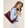 imageShoulder Bag PU Leather Purses for Women Trendy Cute Hobo Bags with Zip Closure Designer Tote HandbagsRed