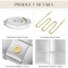 imageWoven Clutch Purses for Women  Sleek Shoulder Handbag for Evening Formal Events Wedding Party Special Occasions01 Siver
