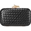 Metallic Black-woven