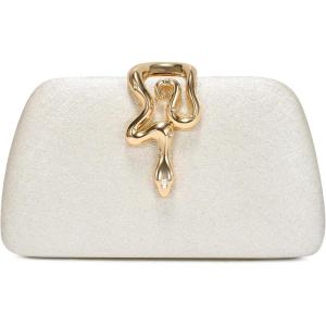 imageSWEETV Glitter Clutch Purses for Women Elegant Evening Bag for Parties Weddings and Formal Events02pearl White