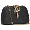 imageSWEETV CHUNLI Woven Clutch Purses ampamp Glitter Evening Clutches