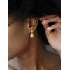 imageSWEETV Pearl Earrings for WomenGold Plated Pearl Drop Dangle EarringsPearl Ear Jacket Earrings Dainty Pearl Front Back Stud Earrings for Women Birthday Gift for HerStyle1Gold