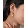imageSWEETV Pearl Earrings for WomenGold Plated Pearl Drop Dangle EarringsPearl Ear Jacket Earrings Dainty Pearl Front Back Stud Earrings for Women Birthday Gift for HerStyle3Gold