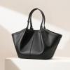 imageTrendy Top Handle Tote Bags for Women with Large Capacity Ideal Purses and Shoulder Handbags for Work and CasualBlack