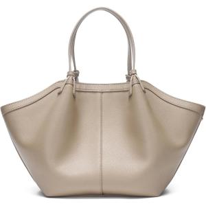 imageTrendy Top Handle Tote Bags for Women with Large Capacity Ideal Purses and Shoulder Handbags for Work and CasualTaupe