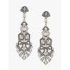 imageSWEETV 1920s Flapper Accessories Set for Women Roaring 20s Great Gatsby Headband Flapper Costume Accessories