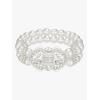 imageSWEETV 1920s Flapper Accessories Set for Women Roaring 20s Great Gatsby Headband Flapper Costume AccessoriesF14 Black7pcs
