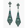 imageSWEETV 1920s Flapper Accessories Set for Women Roaring 20s Great Gatsby Headband Flapper Costume AccessoriesF25 Green7pcs