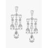 imageSWEETV 6Pcs 1920s Flapper Accessories Set for Women Roaring 20s Great Gatsby Headband Flapper Costume AccessoriesF02