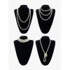 imageSWEETV 6Pcs 1920s Flapper Accessories Set for Women Roaring 20s Great Gatsby Headband Flapper Costume AccessoriesF04