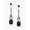 imageSWEETV 6Pcs 1920s Flapper Great Gatsby Accessories Set for Women Roaring 20s Womens Costume Accessories SetsF03 Black