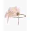 imageSWEETV 1920s Great Gatsby Accessories Set for Women Flapper Headband Headpiece Roaring 20s Costume Accessories SetF01