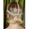 imageSWEETV 1920s Headpiece Flapper Headband for Women Art Deco Roaring 20s Great Gatsby Rhinestone Hair Band Headpiece AccessoreisSilverF03