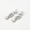 imageSWEETV Wedding Earrings for Brides Bridesmaid Crystal Bridal Earrings Cubic Zirconia Drop Dangle Earrings for Women Prom Pageant AnniversarySilverVine