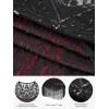 imageSWEETV 1920s Vintage Flapper Dresses for Women Fringed Great Gatsby Dresses Roaring 20s Dress with SleeveBlackred