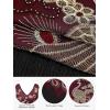 imageSWEETV 1920s Vintage Peacock Flapper Dresses Sequin Fringed Gatsby Dress with HeadbandRed