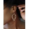 imageSWEETV Cubic Zirconia Statement Earrings for Women Silver Rhinestone Drop Dangle Earrings for Wedding Bridal Prom Formal Party Gifts Frame Earrings Jewelry CollectionsStyle8Silver