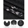 imageSWEETV Womens Flapper Dresses 1920s Fringed Sequin Great Gatsby Dress with 20s Accessories Roaring 20s CostumesBlack