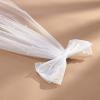 imageSWEETV Bridal Hair Bow Veil White Bow Clip Bachelorette Party Decorations Pearl Accessories Bride to Be Bridal Shower GiftPatternA