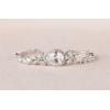 imageSWEETV Cubic Zirconia Teardrop Tennis Bracelets for Wedding Bridal Jewelry Crystal Rhinestone Bracelets for Brides Bridesmaid WomenSilver