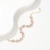 imageSWEETV Marquise Wedding BraceletCrystal Rhinestone Bridal Bracelets for Brides Bridesmaids Women Rose GoldSilver Tennis Bracelet for Wedding Prom Party Jewelry GiftsRose Gold