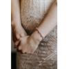imageSWEETV Wedding Teardrop Bracelets for Brides Bridesmaids Crystal Cubic Zirconia Bridal Bracelets for Women PromRose Gold