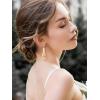 imageSWEETV Bride Earrings for Bachelorette Cowgirls Boot Earrings for Women Dangling Bride to Be Drop Dangle Earrings Bachelorette Outfit Accessories Gifts for Western Country Wedding PartyBottle EarringsChampagne