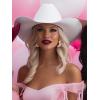 imageSWEETV Bride Earrings for Bachelorette Cowgirls Boot Earrings for Women Dangling Bride to Be Drop Dangle Earrings Bachelorette Outfit Accessories Gifts for Western Country Wedding PartyBoot earringsPink