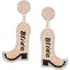 Cowgirl Boot Earrings