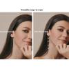 imageSWEETV 14K Gold Plated Long Pearl Drop Dangle Earrings for Women Tassel Chain Baroque Pearl Wedding Bridal Earrings for Brides Bridesmaids Prom Jewelry Gifts03GoldRound Pearls