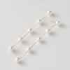 imageSWEETV 14K Gold Plated Long Pearl Drop Dangle Earrings for Women Tassel Chain Baroque Pearl Wedding Bridal Earrings for Brides Bridesmaids Prom Jewelry Gifts01GoldBaroque Pearls