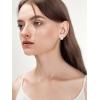 imageSWEETV 14K Gold Plated Long Pearl Drop Dangle Earrings for Women Tassel Chain Baroque Pearl Wedding Bridal Earrings for Brides Bridesmaids Prom Jewelry Gifts11Silver
