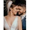 imageSWEETV Bridal Wedding Earrings for Brides Bridesmaid Marquise Cubic Zirconia Rhinestone Cluster Earrings for Women PromGold