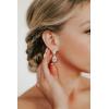 imageSWEETV Cubic Zirconia Teardrop Bridal Earrings Rhinestone Dangle Earrings for Wedding Prom AnniversaryStyle1Clear