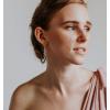 imageSWEETV Marquise Wedding Dangle Earrings for Brides Bridesmaid Crystal Long Bridal Earrings for Women PromRose Gold