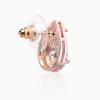 imageSWEETV Teardrop Bridal Earrings for Wedding Prom  Elegant Cubic Zirconia Stud Earrings for women brides bridesmaids1Rose Gold