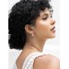 imageSWEETV Classical Pearl Dangle Drop Earrings for Women Pearl Hook Earrings Wedding Bridal Earrings for Brides BridesmaidsProm Jewelry GiftsGold