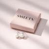 imageSWEETV Classical Pearl Dangle Drop Earrings for Women Pearl Hook Earrings Wedding Bridal Earrings for Brides BridesmaidsProm Jewelry GiftsSilverStyle2