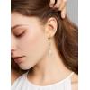 imageSWEETV Long PearShaped Rose Gold Wedding Birdal Earrings for Brides Bridesmaids Crystal Chandelier Dangle Drop Earrings for Women PromGold