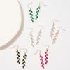 imageSWEETV Marquise Rhinestone Dangle Earrings for Women Wedding Bridal Earrings for Brides Bridesmaids Crystal Drop Dangling Earrings for Prom or Pageant Gold