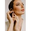imageSWEETV Marquise Wedding Earrings for Women Brides Birdesmaids Crystal Cubic Zirconia Bridal Drop Earrings for Wedding Prom Jewelry
