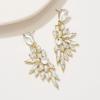 imageSWEETV Rhinestone Dangle Earrings for Women Crystal Statement Drop EarringsChandelier Wedding Bridal Earrings for Brides Prom Formal PartyGold