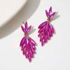 imageSWEETV Rhinestone Statement Earrings for Women Vintage Cluster Drop Dangle EarringsChandelier Earrings Dangling for Prom Wedding Bridal PartyHot Pink