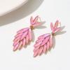 imageSWEETV Rhinestone Statement Earrings for Women Vintage Cluster Drop Dangle EarringsChandelier Earrings Dangling for Prom Wedding Bridal PartyPink