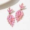 imageSWEETV Rhinestone Statement Earrings for Women Vintage Cluster Drop Dangle EarringsChandelier Earrings Dangling for Prom Wedding Bridal PartyPink