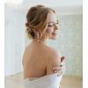 imageSWEETV Wedding Bridal Chandelier Earrings for Brides Bridesmaids Crystal Rhinestone Long Drop Dangle Earrings for WomenRose Gold